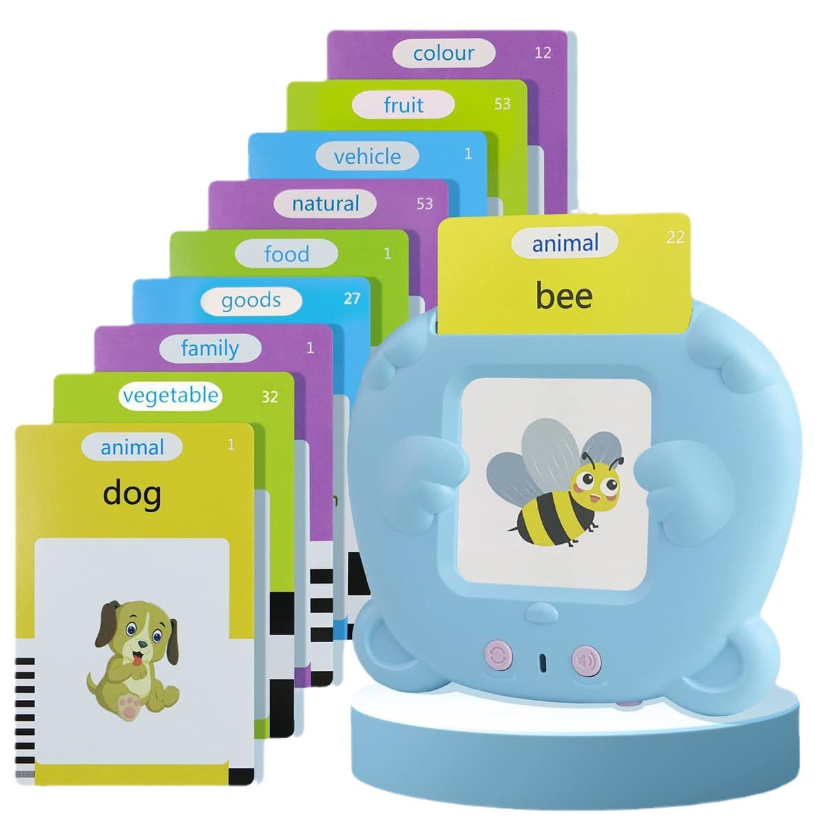 点读机学习机/ai时间闹钟/步步高家教机白底实物图
