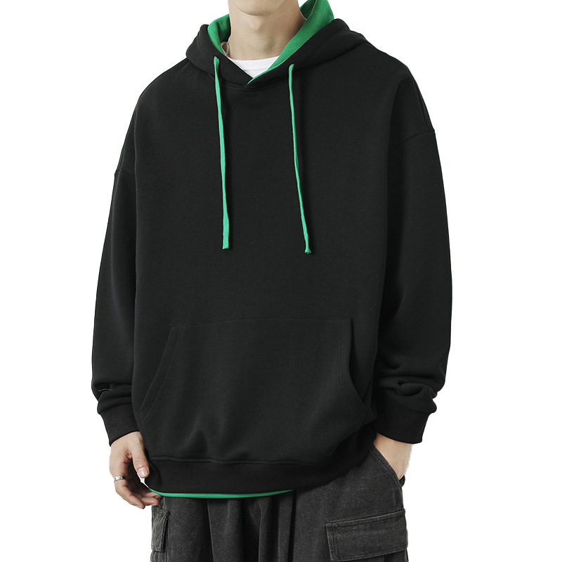 High-end hooded sweatshirt men's fashion brand Spring/Autumn 2023 new Korean-style trendy loose hoodie men's casual jacket Item Picture