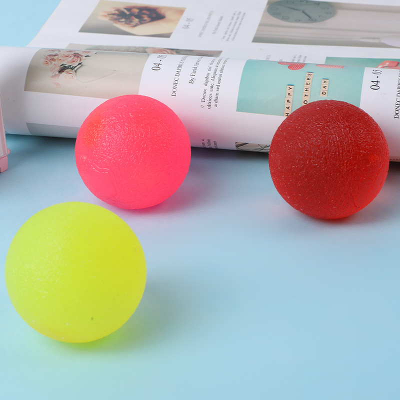 Cross-border release, stress relief, grip strength training, sports massage ball, TPR finger rehabilitation training, silicone grip strength trainer Application Scenario