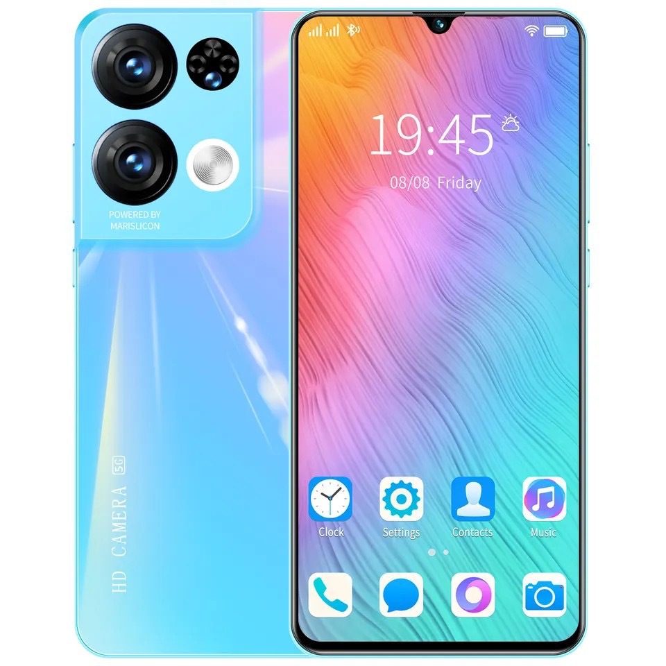 The new Rino8 Pro cross-border smartphone 7.5-inch large screen 2+16 Android 8.1 foreign trade mobile phone reno8 Item Picture