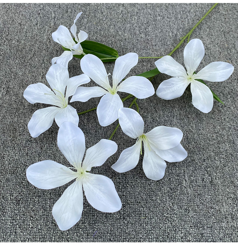 3D打印火焰兰仿真花 婚庆酒店装饰家居背景插花花排详情9