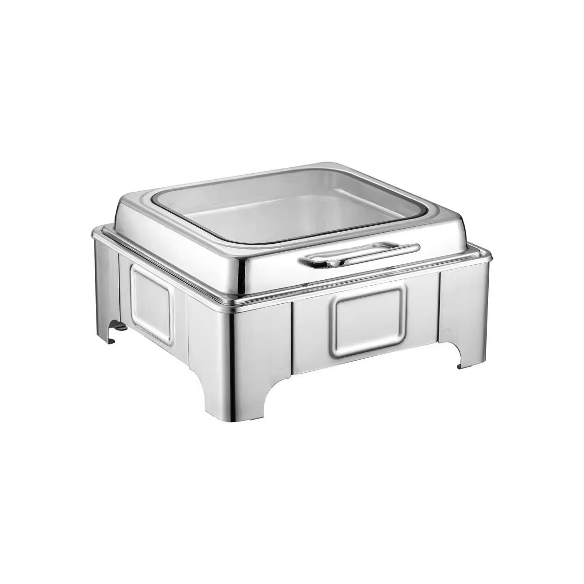 Stainless Steel Alcohol Buffet Stove Household Hotel Commercial Thermal Insulation Electric Heating Thickening Manufacturers Cross-Border Wholesale Customization Specification drawing