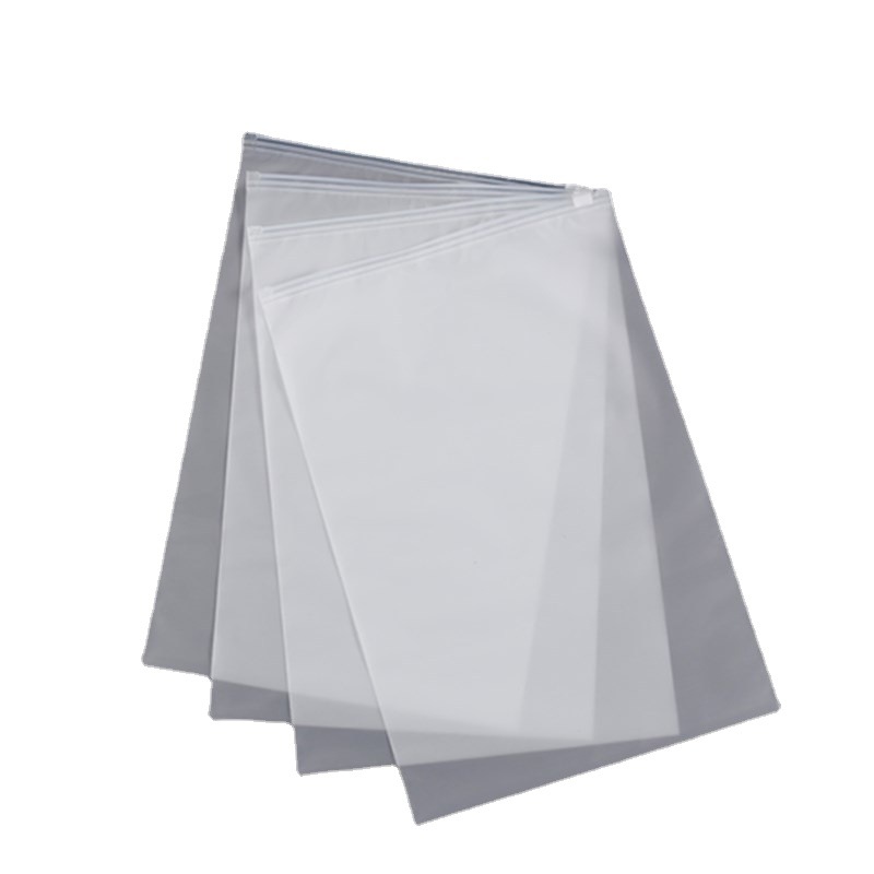 Frosted Transparent Wholesale Ziplock Bag Bag Socks Underwear Ziplock Bag Clothing High Permeability Ziplock Bag T-Shirt Suffocating Item Picture