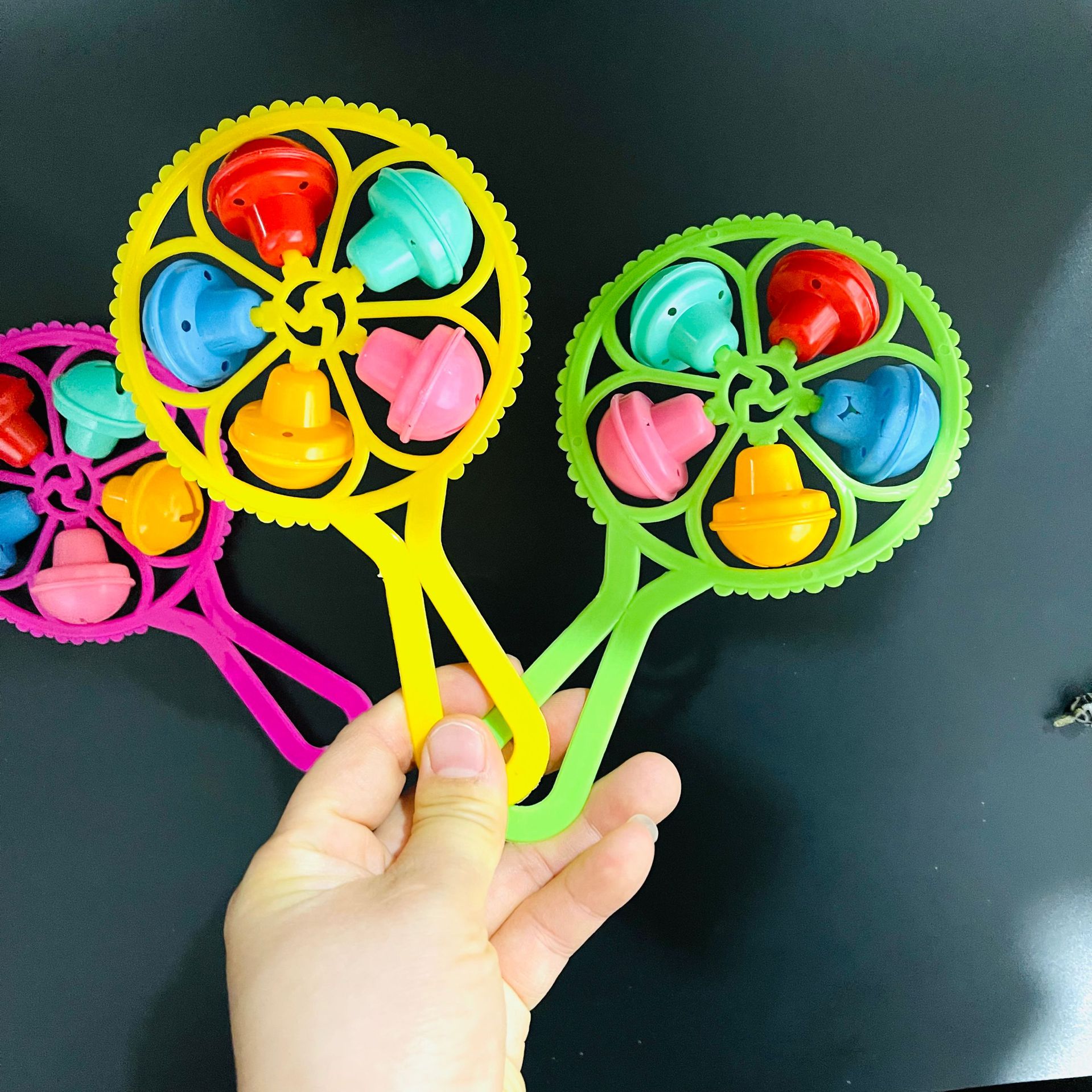 【 Zone 3-7 】123 Rattle 12/ piece 1200/ piece Infant and toddler rattle Early Education and Intelligence rattle Toys Hand-cranked one or two yuan Supply toys wholesale toys from street stalls details Picture