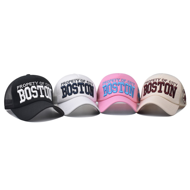 跨境新款/boston/绣花棒球帽产品图