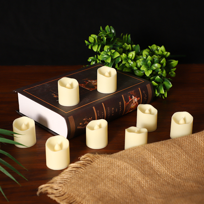 Factory direct sales of wave-mouth led electronic candles, creative birthday party decorations, Halloween candle lights wholesale Application Scenario