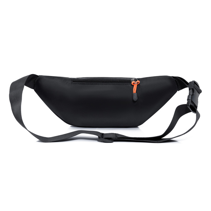 腰包男大容量时尚简约收银包户外旅游斜挎包多功能时尚胸包外贸白底实物图