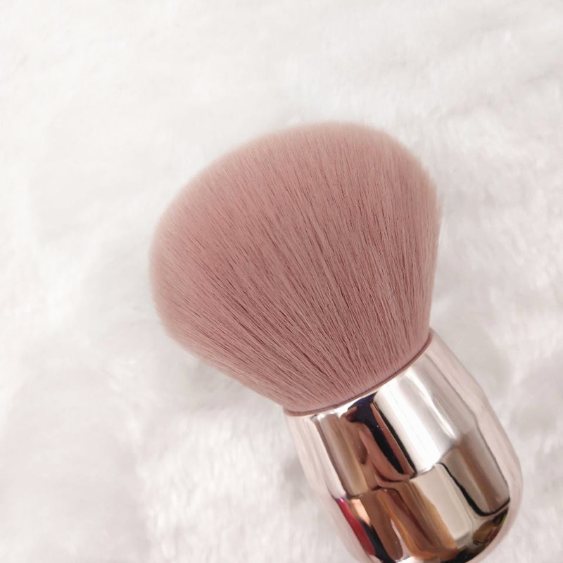 Mushroom head brush Makeup brush Portable makeup tool Single mushroom head blush brush Loose brush Setting brush beauty tool Specification image