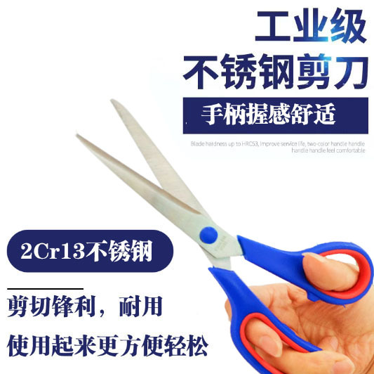 办公剪刀/红蜻蜓文具/紫荆花剪刀产品图