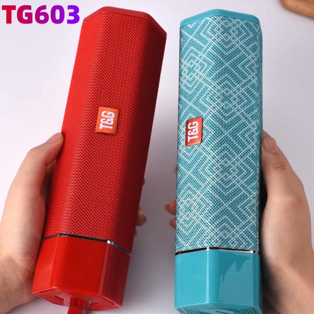 TG-603 bluetooth speaker tela LED linterna al aire libre portátil inalámbrico bluetooth pequeño audio pesado subwoofer details Picture