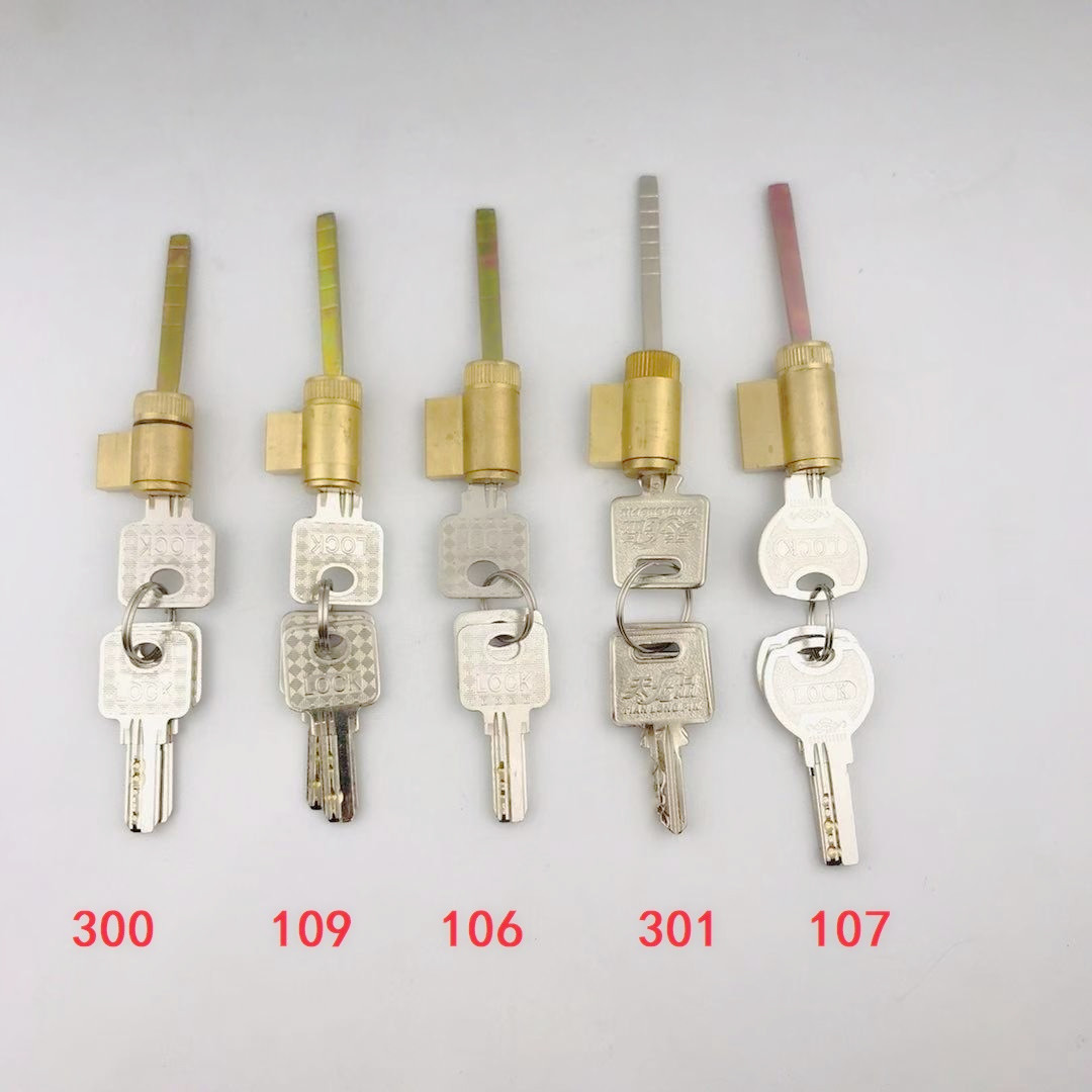 Single-tongue lock core for house door lock core with tail, old-fashioned single-tongue lock core with insert core for bathroom and bedroom door lock core Application Scenario