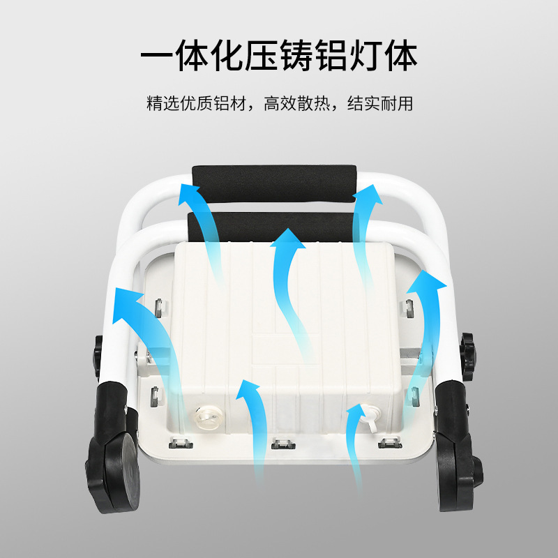LED portable charging floodlight Portable floodlight Outdoor lighting night market stall emergency lights site camping lights details Picture
