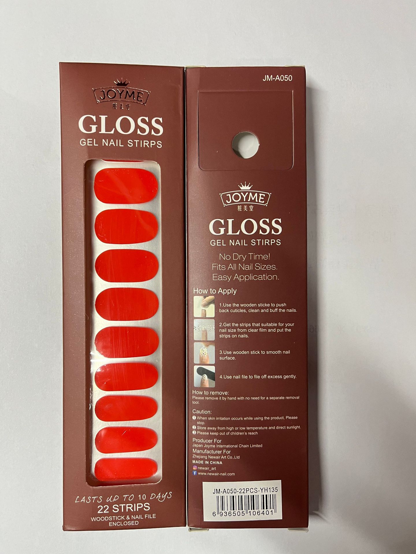 JOYME nail stickers are waterproof and do not require a test. They are solid color nail stickers. 22 stickers are soft, fit well and do not lift your makeup Application Scenario