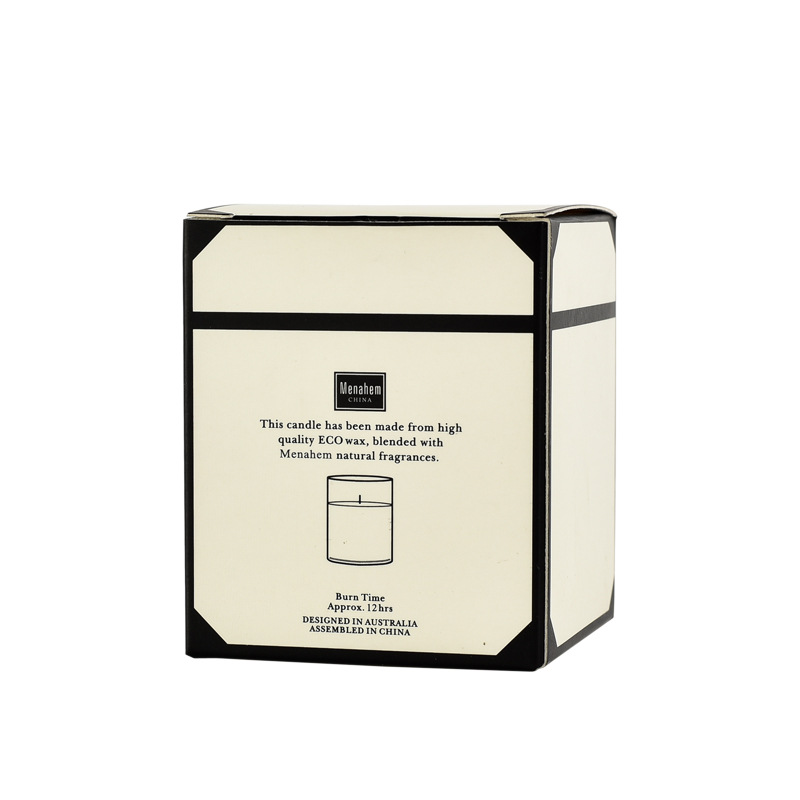 Manufacturers directly provide three color glass scented candle smokeless fragrance soy wax scented candle with hand gift Item Picture