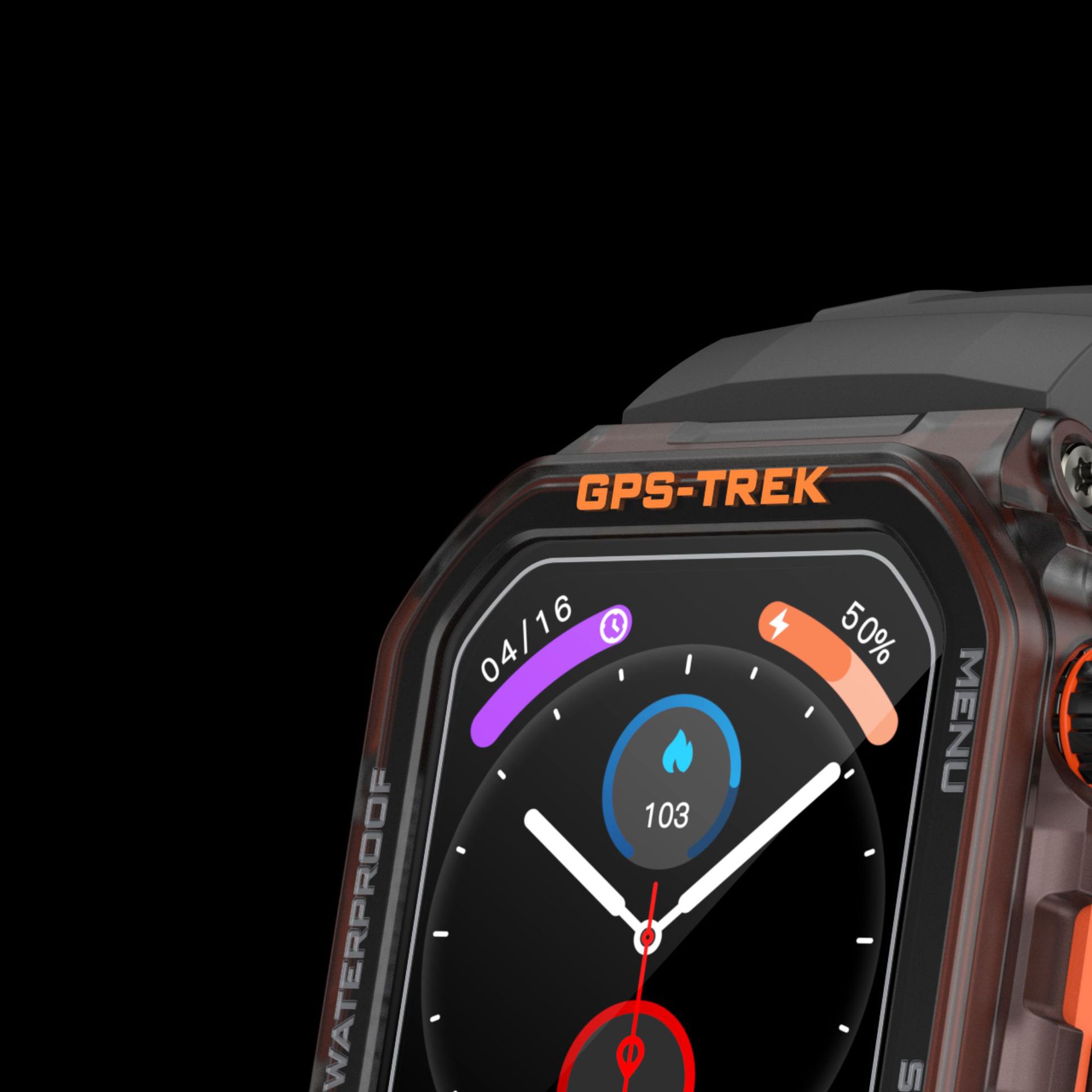 Deporte reloj inteligente frecuencia cardíaca presión arterial detección mensaje push impermeable resistente a terremotos larga duración bluetooth llamada reloj Item Picture