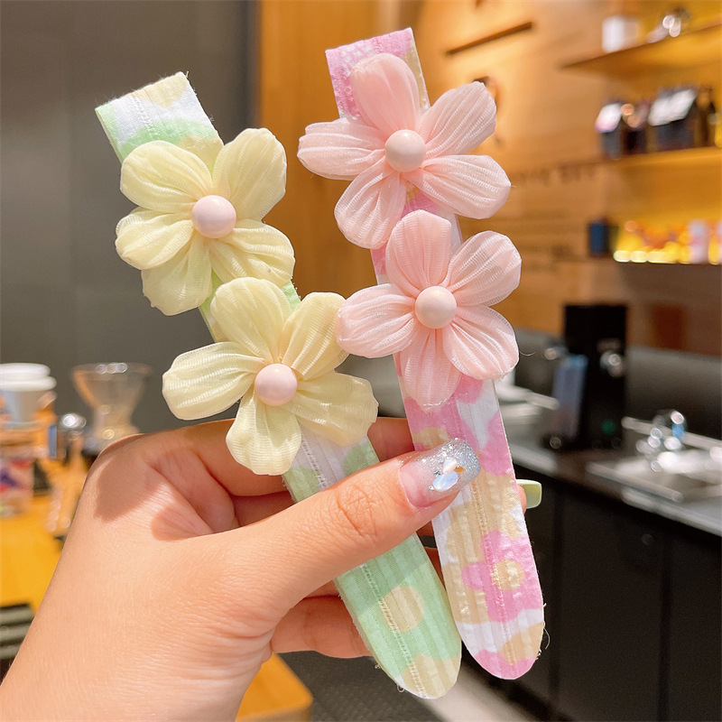 Kids' Headband Summer Posting Velcro Headband Girls' Hair Accessory Bangs Headband Hair Shredder Hairpin Hair Clip Application Scenario