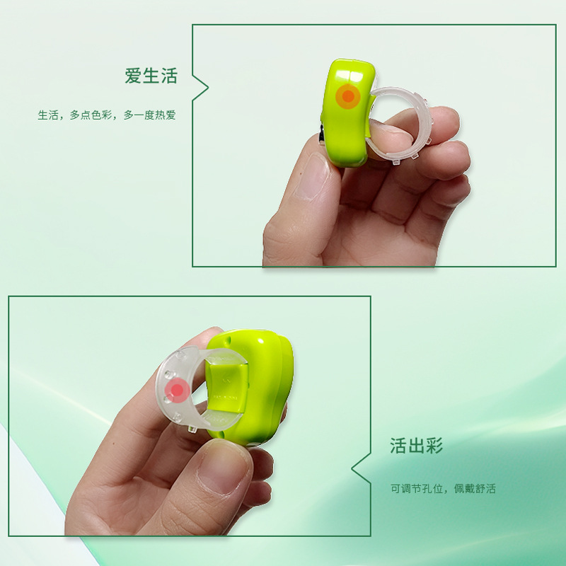 New LED light ring counter, finger counter, decompression counter Item Picture