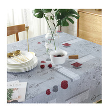 桌布防水防油防烫免洗PVC塑料餐桌布