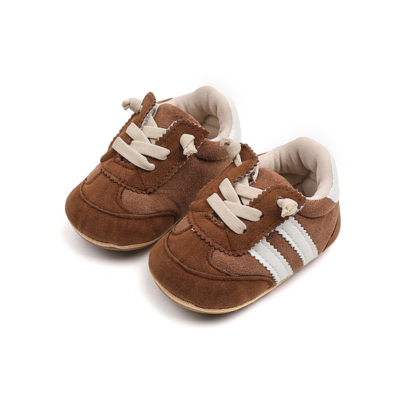 Dexun shoes for infants, boys and girls, and toddlers aged 0-1 year old in spring and autumn, 3-6-12 months, casual soft-soled anti-drop walking shoes Specification image