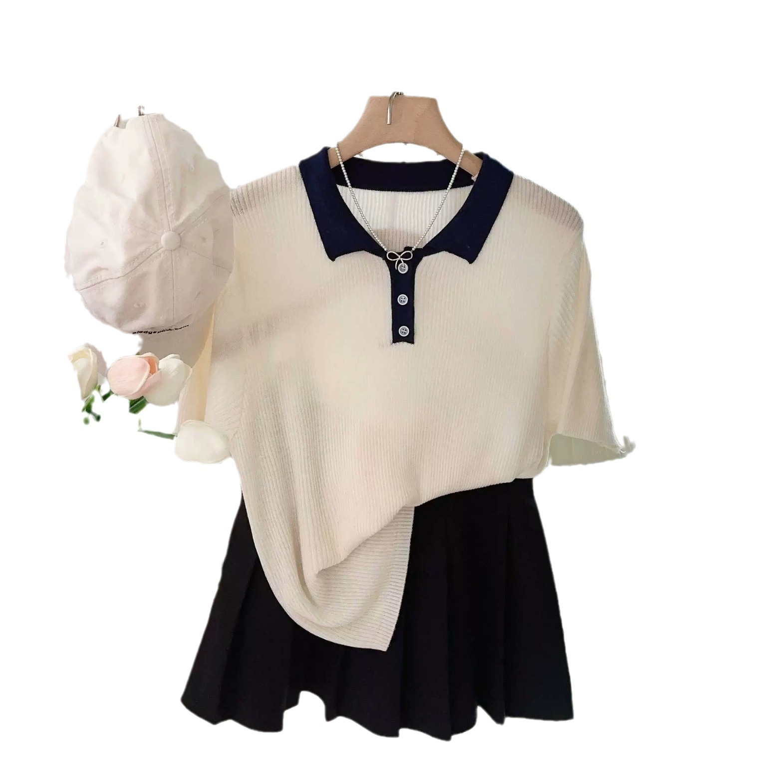 衣服/女装/尾货/内搭/特大码女装白底实物图