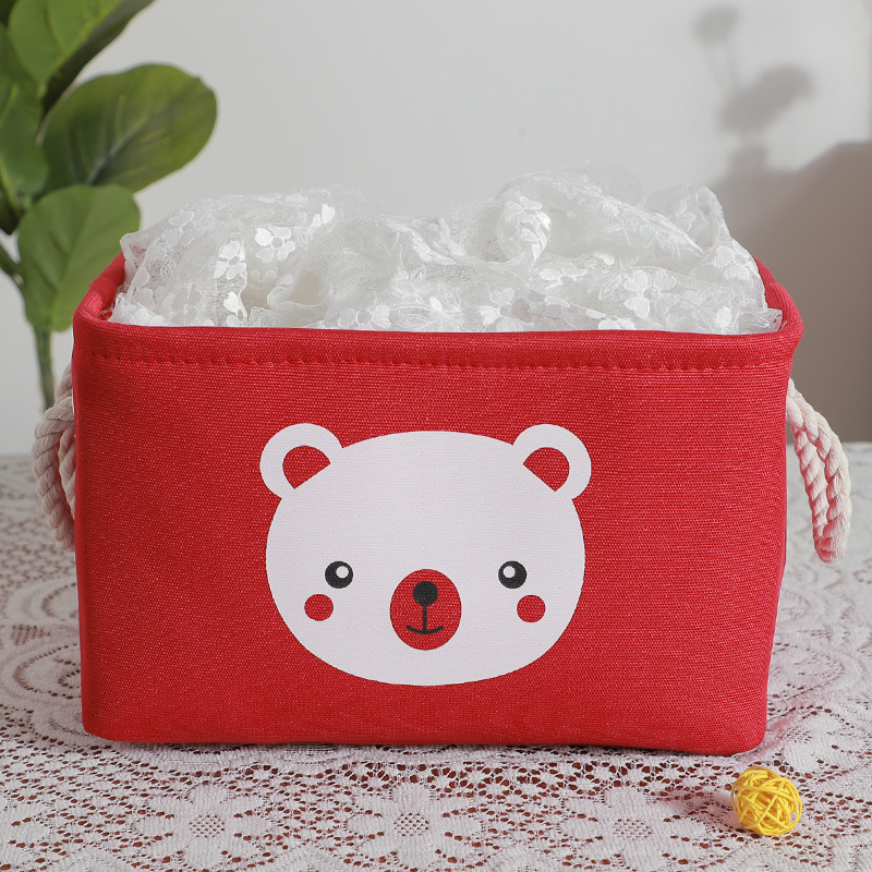 Home Storage Basket Cloth Dust Cleaning Bag Underwear Underwear Sorting Clothes Clothing Students Small Cloth Bag Storage Basket Specification drawing