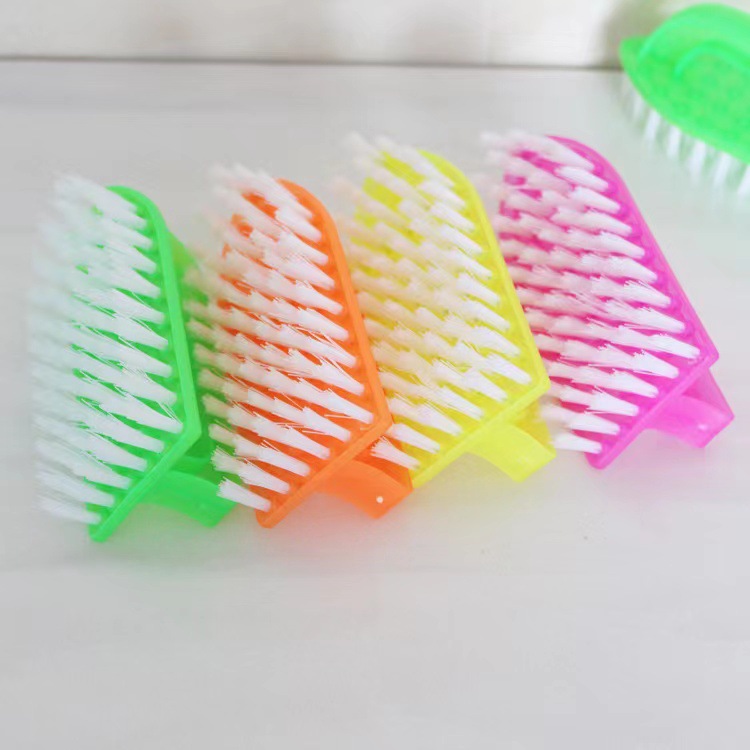 Plastic soft bristle laundry brush, decontamination and cleaning brush, shoe wash brush, household brush, shoe wash brush, board brush, shoe brush