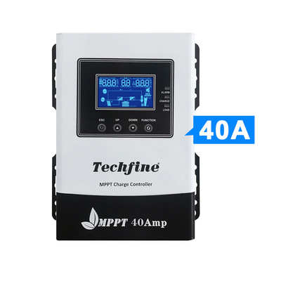 The Taiqifeng MPPT solar controller 40A is compatible with 12V/24V/48V/150V photovoltaic off-grid controllers