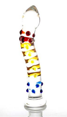 Crystal simulation women's massage granules masturbation stick large adult product details Picture