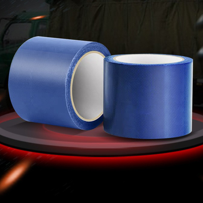 篷布修补胶带强力自粘防雨棚布修补胶布篷布裂缝漏水修补批发可定