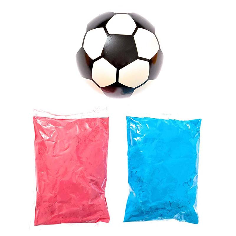 Cross-Border Spot Gender Reveal Birthday Party Decoration Supplies Gender Reveal Football Set Wholesale Application Scenario