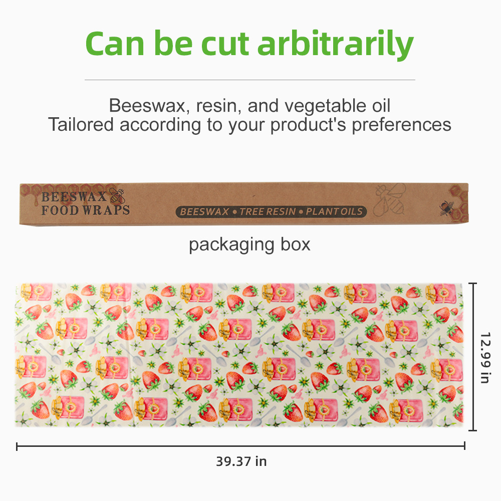Source factory wholesale food-grade beeswax wraps, beeswax bread bags organic beeswax wraps Application Scenario