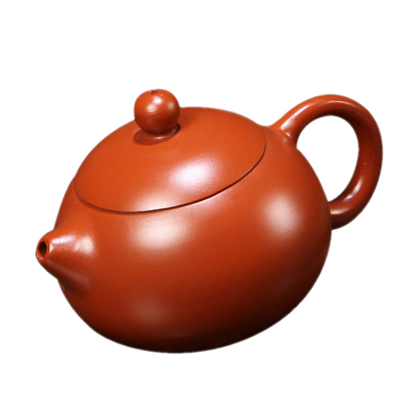 Wholesale Chaozhou Hand Pot Mini Small Teapot Kung Fu Tea Set Xishi Purple Clay Pot Horizontal Pot Small Teapot Purple Clay Application Scenario