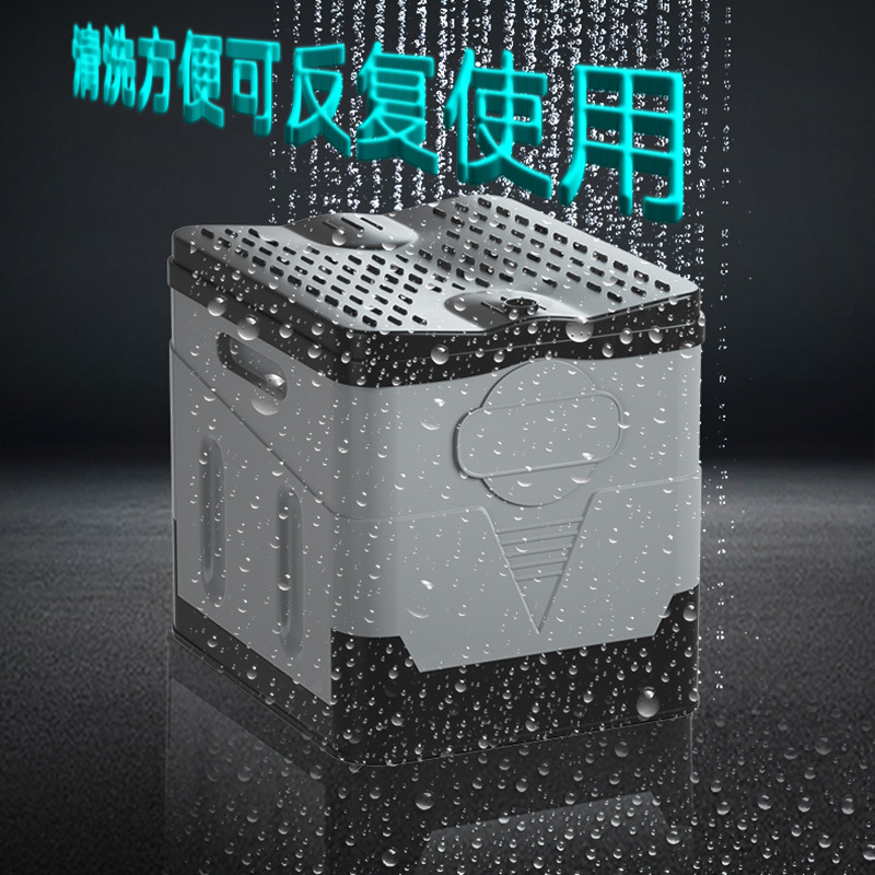 Portable anti-odor toilet, folding toilet, toilet curing agent, emergency camping and self-driving 0753 details Picture