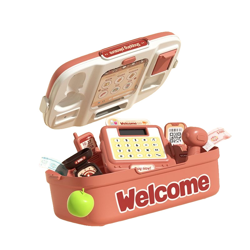 Supermarket cash register children's toys baby puzzle simulation checkout cashier boys and girls every birthday gift Item Picture