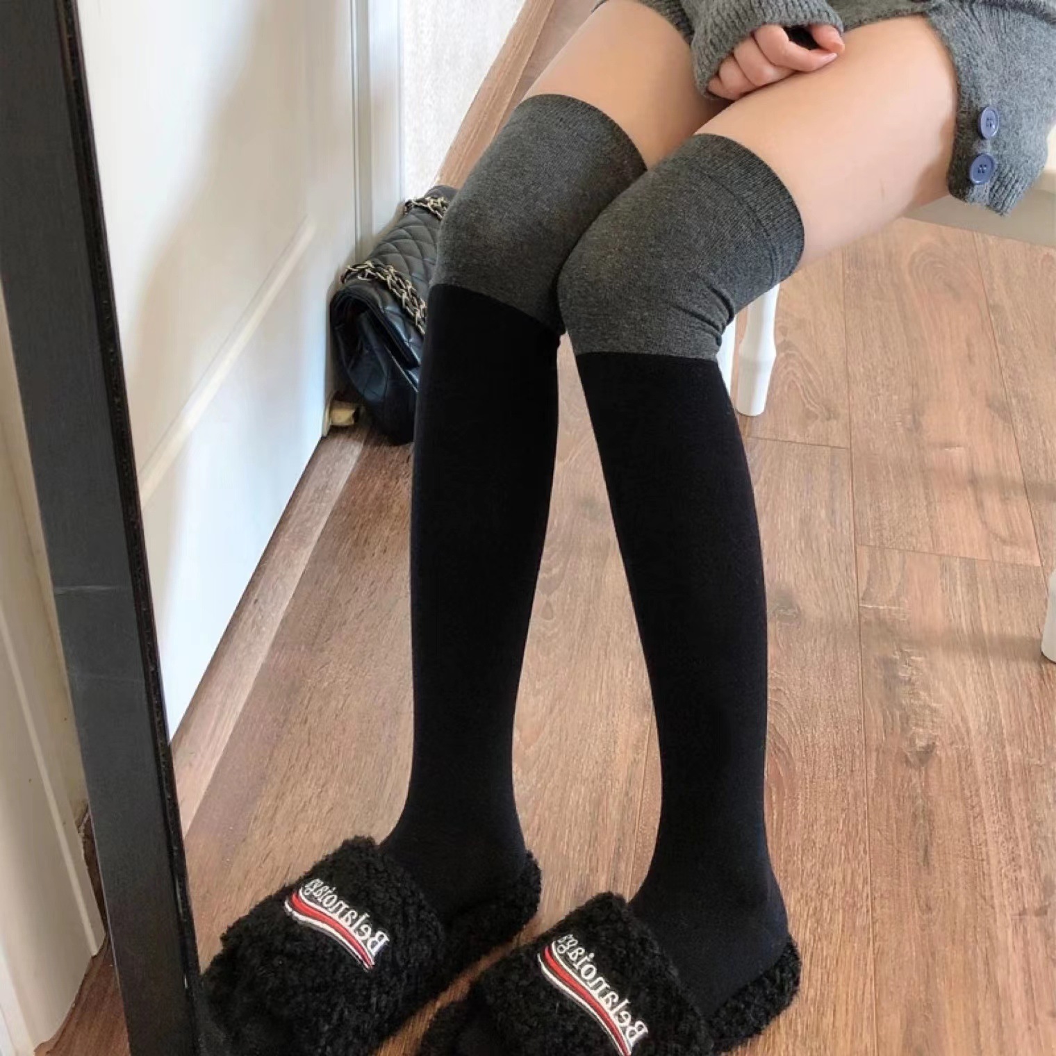 小腿袜过膝袜产品图
