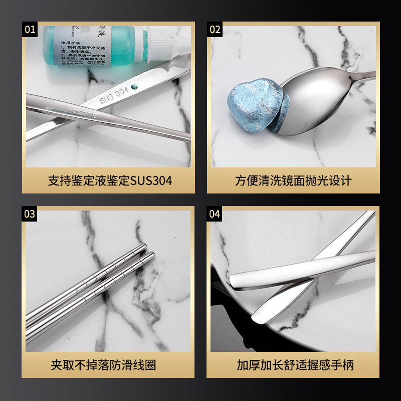 可折叠餐具/便携餐具实物图