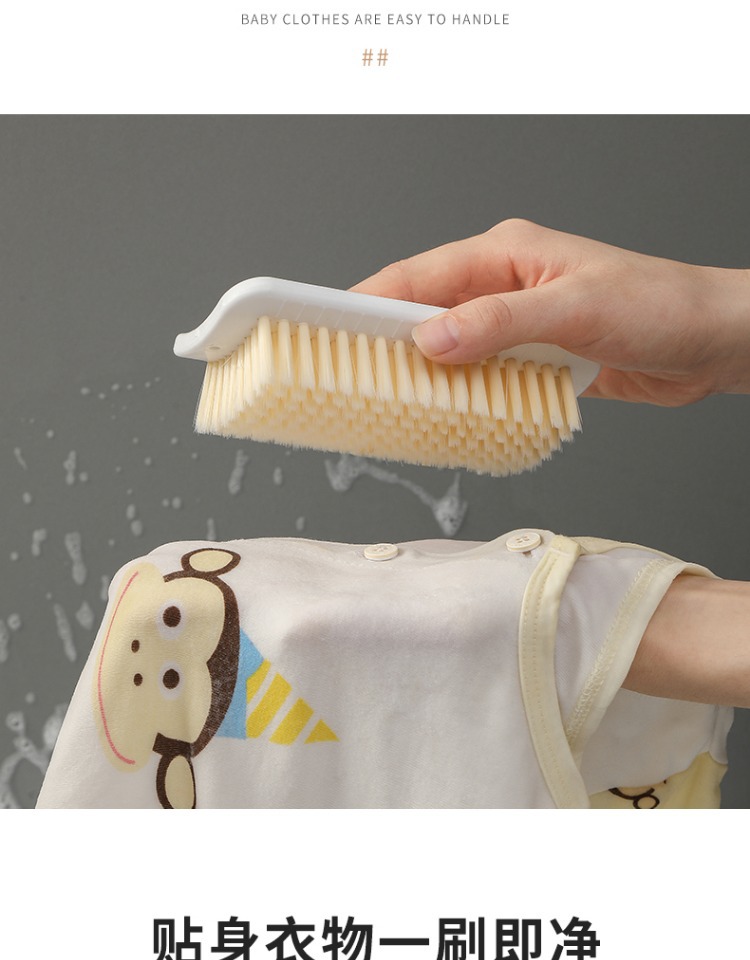 Factory direct sales of super soft bristle laundry brushes, multi-functional board brushes, soft bristle brushes, stain removers, shoe brushes, cleaning brushes, laundry wonders pic 4