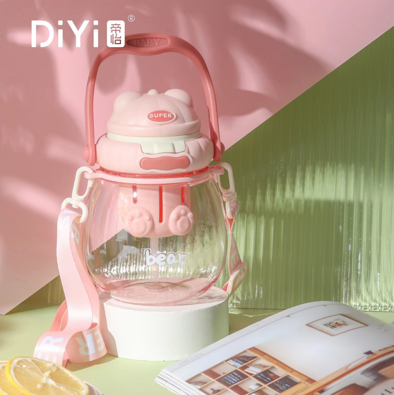 帝怡新款卡通/1000ML/pc材质细节图