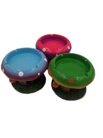 Exquisite mushroom ashtray, mushroom cartoon resin ashtray Mushroom spirit personality creative ashtray