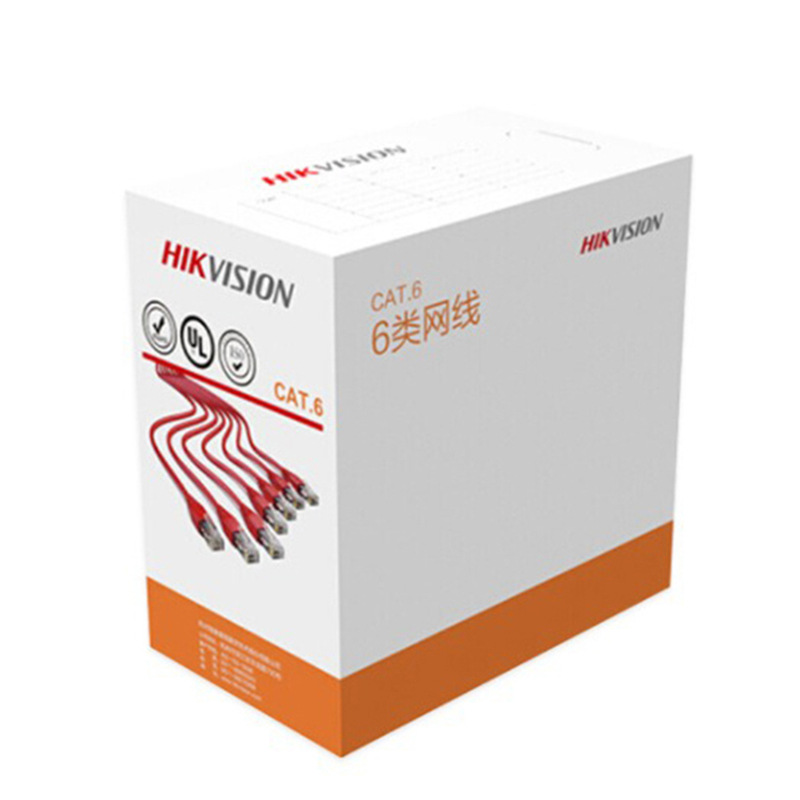 Hikvision CAT5e and Cat6 unshielded indoor Gigabit network cable, oxygen-free copper cable, twisted-pair computer network cable Specification image