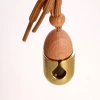 7ml teardrop-shaped perfume bottle, wooden cap with lanyard, car pendant, aromatherapy bottle, small pendant, essential oil portioned bottle details Picture