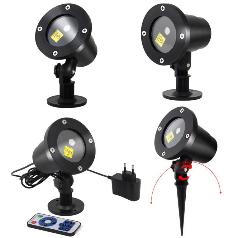 Outdoor hot sale lawn laser light, projection light, starry sky, remote control static and dynamic timing, Christmas outdoor light, garden floor lamp factory direct sale Item Picture