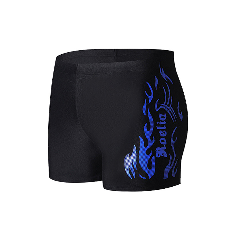 Breathable men's swimming trunks, flat-angle hot spring quick-drying, anti-embarrassment, large-sized loose adult swimming goggles, swimming caps, swimming trunks and other equipment Item Picture