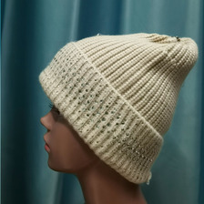 圣迪迦南 欧美时尚外贸跨境纯色套头针织保暖水钻毛线帽子