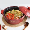 Tao Bao Wang clay Pot Stew pot household gas Chinese ceramic soup pot high-temperature resistant 煲仔饭 pot stone pot soup clay pot Specification image