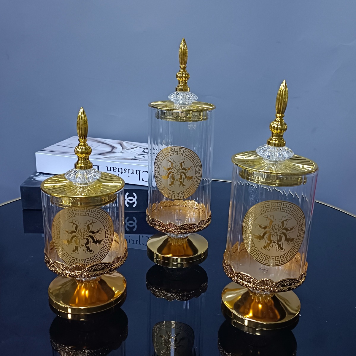 High-quality appearance level glass sealed jars for export, European-style glass with LIDS Application Scenario