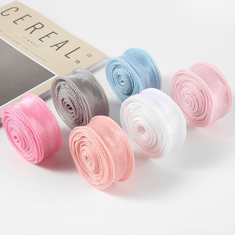 Manufacturers Wholesale Fishtail Yarn Ribbon Flower Baking Packaging Edge Bouquet Cake Ribbon Bow Wave Ribbon Specification drawing