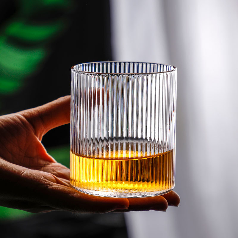 High borosilicate glass single-layer cup, household vertical beer glass, whisky glass, breakfast milk, juice and cold drink glass details Picture