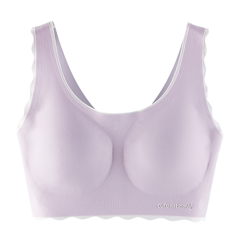 For girls in the growth period, there is a seamless strapless bra. For junior and senior high school students, there is a breathable thin fixed vest. Girls' bra Item Picture
