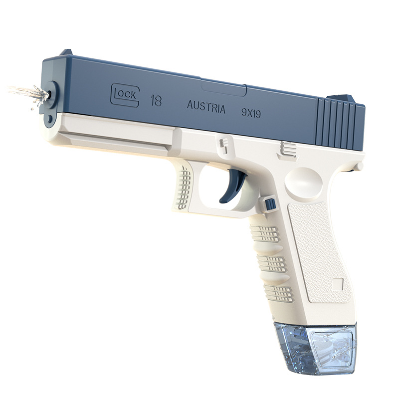 Cross-Border Electric Water Gun Glock Children's Toys Lithium Electric Large Capacity Water Gun Beach Water Gun Wholesale Item Picture